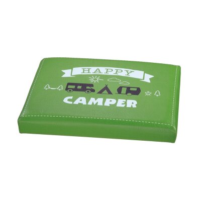 Sitzpolster für Getränkekiste - Happy Camper